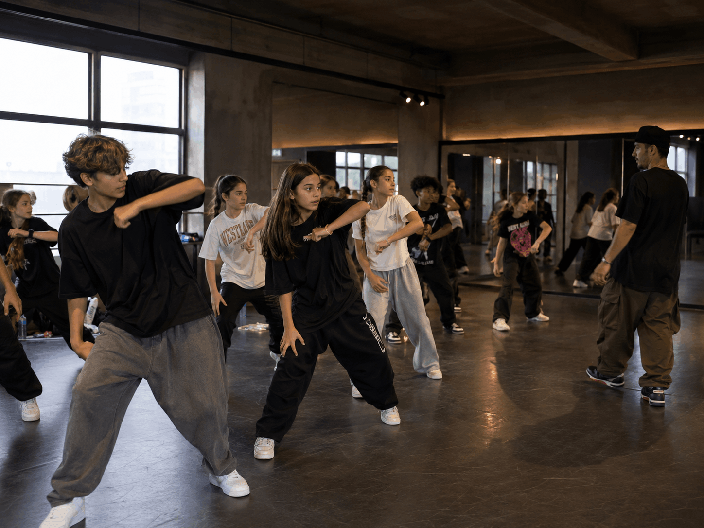 Cours ados et jeunes en chorégraphie urbaine